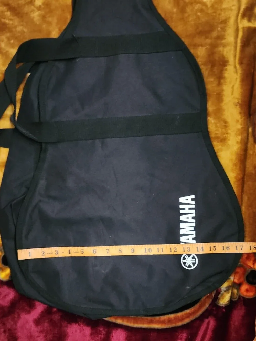 🤩SALE🤩 Yamaha Black Soft Guitar Case with White Logo